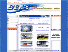 Tablet Screenshot of enelaire.com